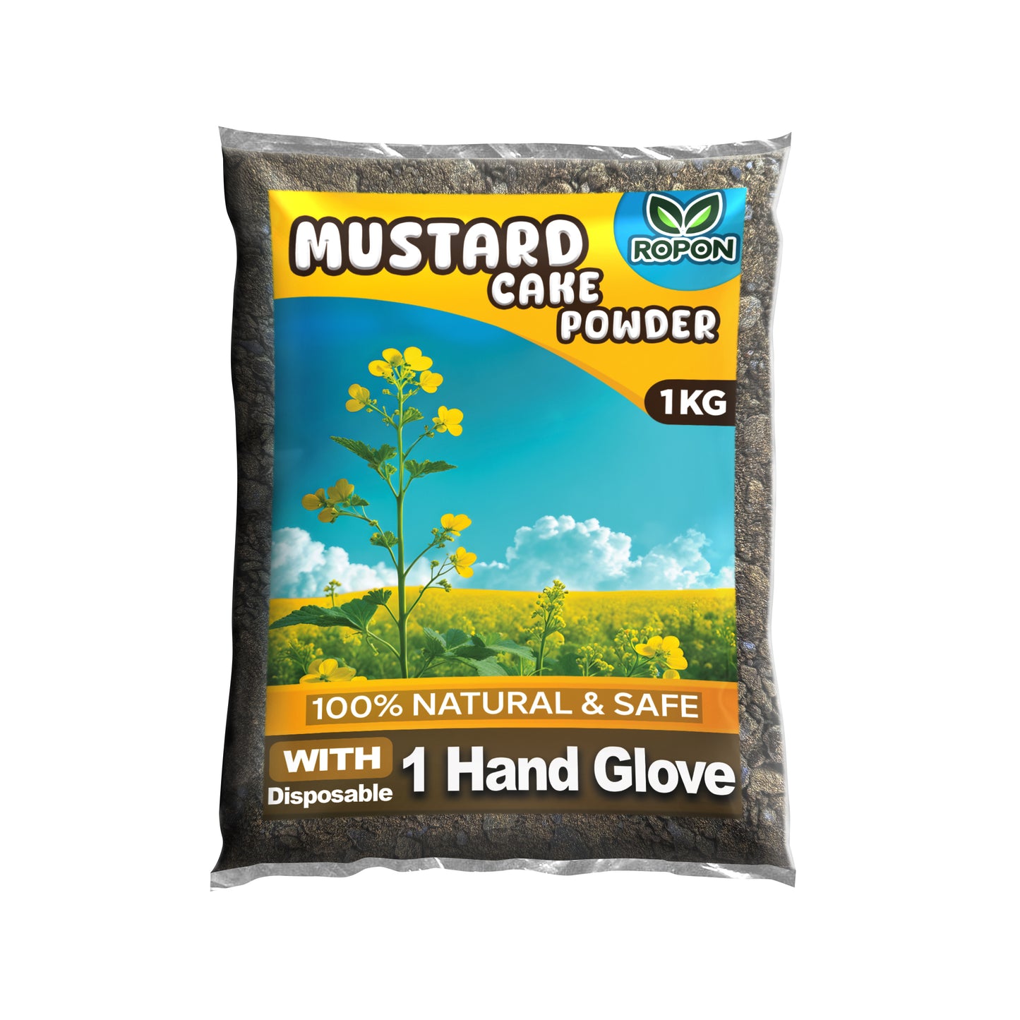 Mustard Cake Powder for Plants And Soil - 1 Kg