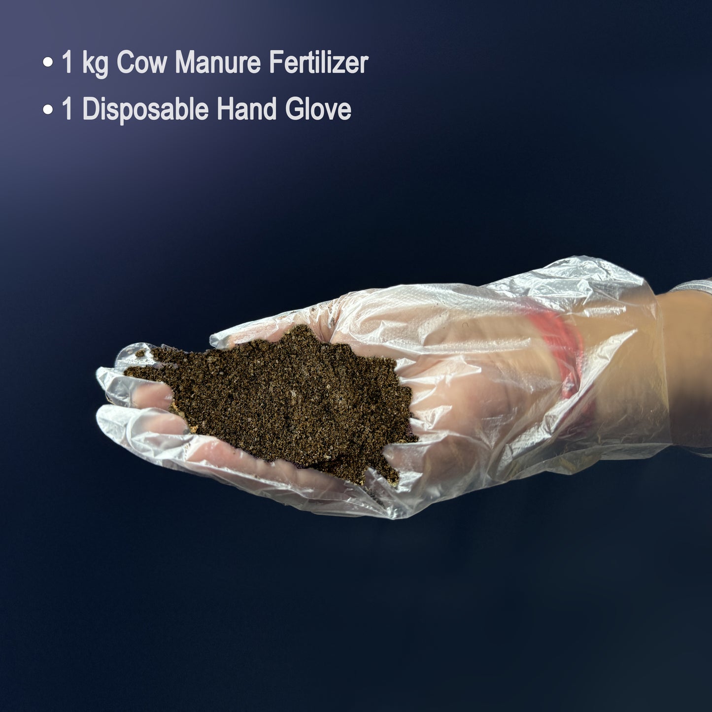 Cow Dung Manure Fertilizers for Plants & Home Gardening - 1 kg